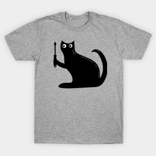 screwdriver Lockdown Cat T-Shirt